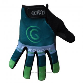 2014 Europcar Gants Doigts Longs Ciclismo