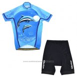 2014 Maillot Cyclisme Monton Azur Manches Courtes et Cuissard