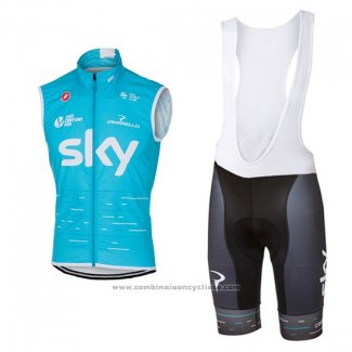 2017 Gilet Coupe-vent Sky Azur