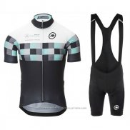 2017 Maillot Cyclisme Assos Noir Manches Courtes et Cuissard