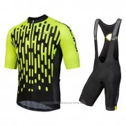 2018 Maillot Cyclisme Nalini Podio Vert Manches Courtes et Cuissard