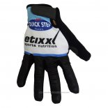 2020 Etixx Quick Step Gants Doigts Longs Cyclisme Noir Blanc