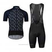 2020 Maillot Cyclisme POC Noir Manches Courtes et Cuissard