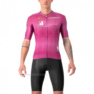 2022 Maillot Cyclisme Giro D'italie Violet Manches Courtes et Cuissard