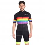 2022 Maillot Cyclisme Nalini Multicolore Manches Courtes et Cuissard
