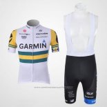 2011 Maillot Cyclisme Garmin Champion Australie Manches Courtes et Cuissard