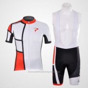 2012 Maillot Cyclisme Pinarello Rouge et Blanc Manches Courtes et Cuissard