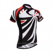 2014 Maillot Cyclisme Fox Cyclingbox Noir et Blanc Manches Courtes et Cuissard