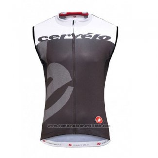 2016 Gilet Coupe-vent Castelli Noir et Blanc