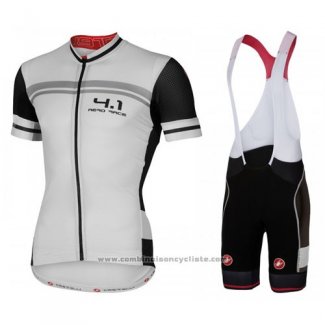 2016 Maillot Cyclisme Castelli Crema Manches Courtes et Cuissard