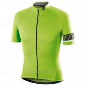 2016 Maillot Cyclisme Specialized Vert et Noir Manches Courtes et Cuissard