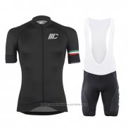 2019 Maillot Cyclisme Cipollini Noir Manches Courtes et Cuissard