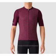 2019 Maillot Cyclisme La Passione Rouge Manches Courtes et Cuissard