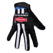 2020 Giant Alpecin Gants Doigts Longs Cyclisme Gris