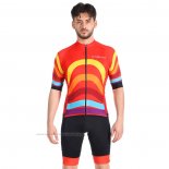 2022 Maillot Cyclisme Nalini Rouge Manches Courtes et Cuissard