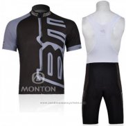 2011 Maillot Cyclisme BMC Noir Manches Courtes et Cuissard