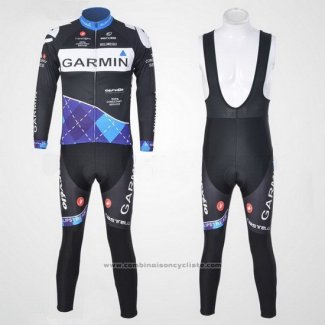 2011 Maillot Cyclisme Garmin Champion Nouvelle Zelande Manches Longues et Cuissard