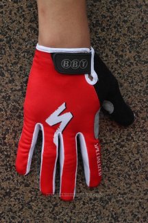 2014 Specialized Gants Doigts Longs Ciclismo Rouge et Noir