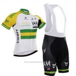 2015 Maillot Cyclisme IAM Champion L'autriche Manches Courtes et Cuissard