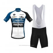 2020 Maillot Cyclisme Creafin Fristads Manches Courtes et Cuissard