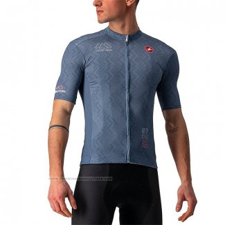 2021 Maillot Cyclisme Giro D'italia Gris Manches Courtes et Cuissard