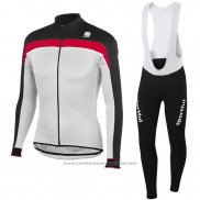 2016 Maillot Cyclisme Sportful Blanc Manches Longues et Cuissard