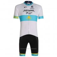 2020 Maillot Cyclisme Astana Champion Kazako Manches Courtes et Cuissard