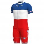 2020 Maillot Cyclisme Groupama-FDJ Champion France Manches Courtes et Cuissard