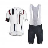 2020 Maillot Cyclisme Maloja Noir Blanc Manches Courtes et Cuissard