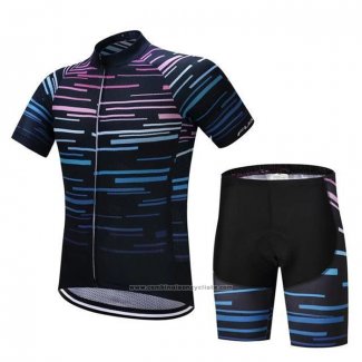 2020 Maillot Cyclisme Octos Bleu Manches Courtes et Cuissard