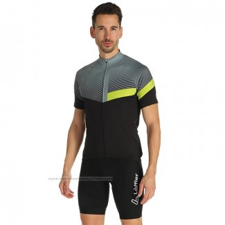 2022 Maillot Cyclisme Loffler Gris Manches Courtes et Cuissard