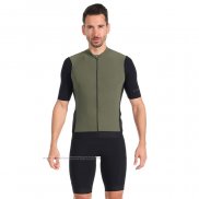 2022 Maillot Cyclisme Nalini Vert Manches Courtes et Cuissard