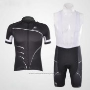 2012 Maillot Cyclisme Giordana Noir Manches Courtes et Cuissard