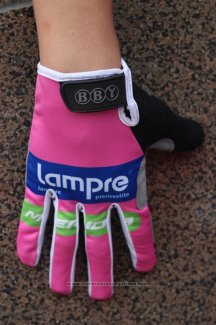 2014 Lampre Gants Doigts Longs Ciclismo