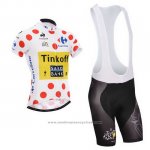 2014 Maillot Cyclisme Saxobank Lider Blanc et Rouge Manches Courtes et Cuissard