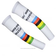 2015 Etixx Quick Step Manchettes Ciclismo Blanc