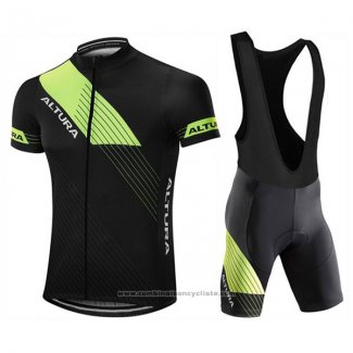 2017 Maillot Cyclisme Altura Sportive Noir Manches Courtes et Cuissard