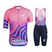 2020 Maillot Cyclisme EF Education First-drapac Rosa Manches Courtes et Cuissard