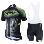 2020 Maillot Cyclisme Northwave Noir Blanc Vert Manches Courtes et Cuissard