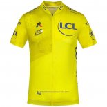 2020 Maillot Cyclisme Tour de France Jaune Manches Courtes et Cuissard(2)