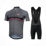 2021 Maillot Cyclisme Pearl Izumi Profond Gris Manches Courtes et Cuissard