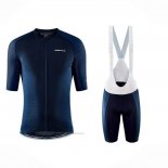 2023 Maillot Cyclisme Craft Profond Bleu Manches Courtes Et Cuissard