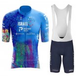 2023 Maillot Cyclisme Israel Cycling Academy Azur Manches Courtes Et Cuissard