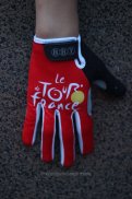 Tour De France Gants Doigts Longs Ciclismo Rouge