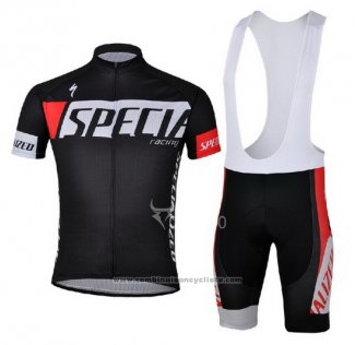 2013 Maillot Cyclisme Specialized Noir Manches Courtes et Cuissard