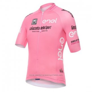2016 Maillot Cyclisme Giro d'Italia Fuchsia Manches Courtes et Cuissard