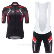 2017 Maillot Cyclisme Ducati Corse Noir Manches Courtes et Cuissard