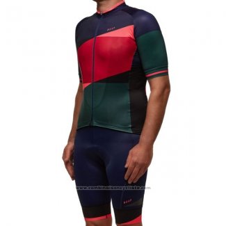 2017 Maillot Cyclisme Maap Rouge Manches Courtes et Cuissard