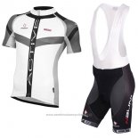 2017 Maillot Cyclisme Nalini Rigel Blanc Manches Courtes et Cuissard