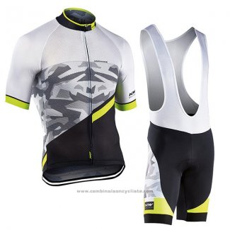 2017 Maillot Cyclisme Northwave Blade Air Noir et Blanc Manches Courtes et Cuissard